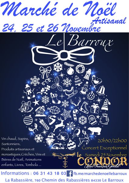 Marché de Noël Le Barroux