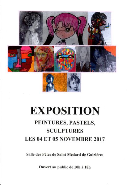 Exposition Peintures,Pastels, sculptures