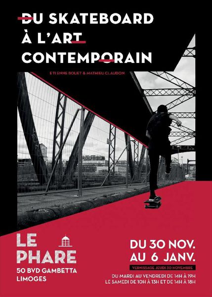 Du skateboard à l'art contemporain