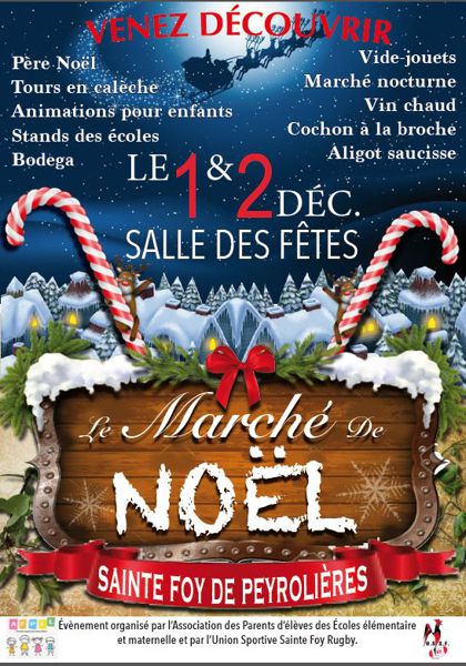 Marché de Noël et vide-jouet