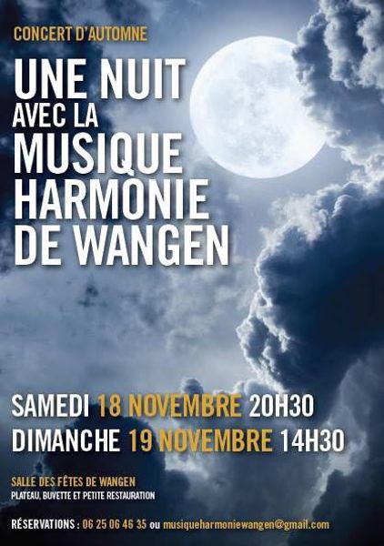 Concert d'automne 2017 de la Musique Harmonie de Wangen