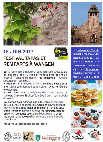 festival Tapas et Remparts - Wangen