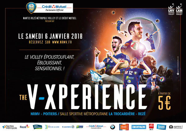 The V-Xperience / Volley : Nantes-Poitiers