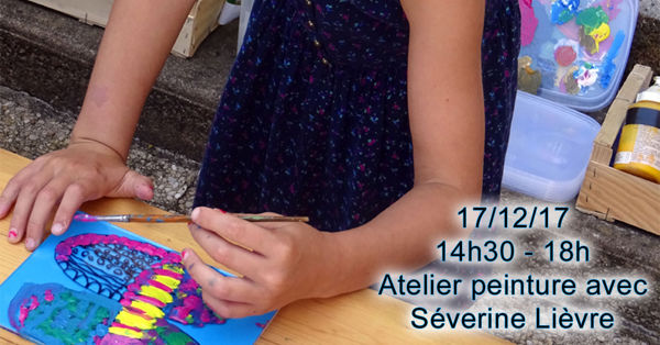 Atelier Peinture avec Séverine Lièvre