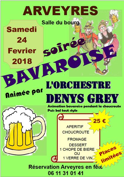 soirée bavaroise