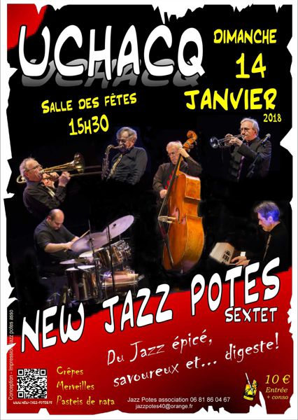 Concert du New Jazz Potes sextet