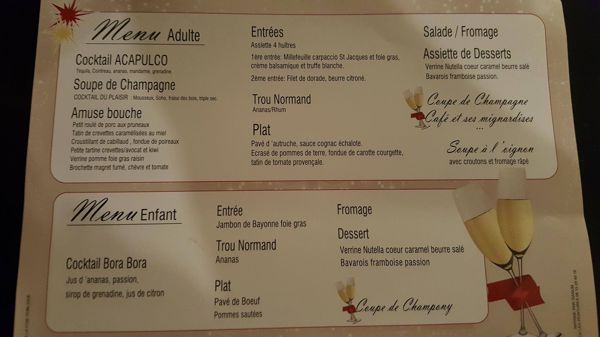 REVEILLON 1er l'an