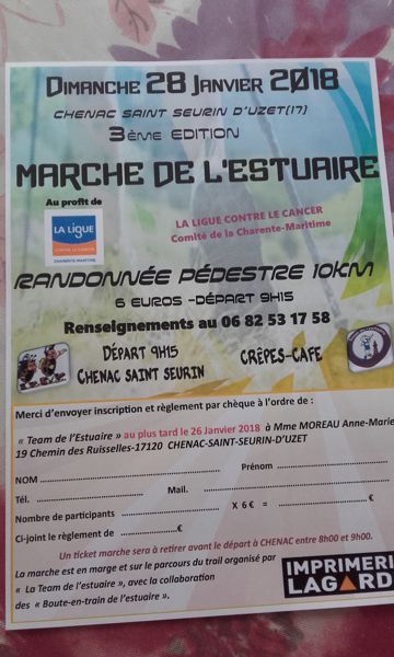 la MARCHE DE L'ESTUAIRE