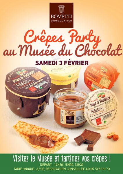 La Chandeleur au Musée du Chocolat Bovetti
