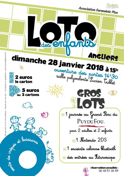 Loto des enfants Angliers - Farandole Plus