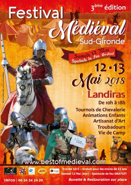 3ème Edition du Festival Médiéval Sud Gironde