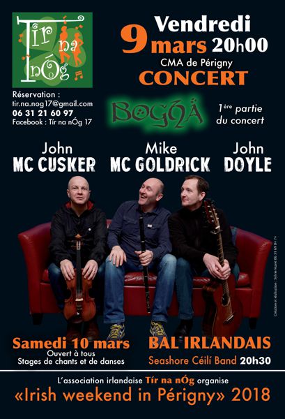 IRISH WEEKEND IN PERIGNY