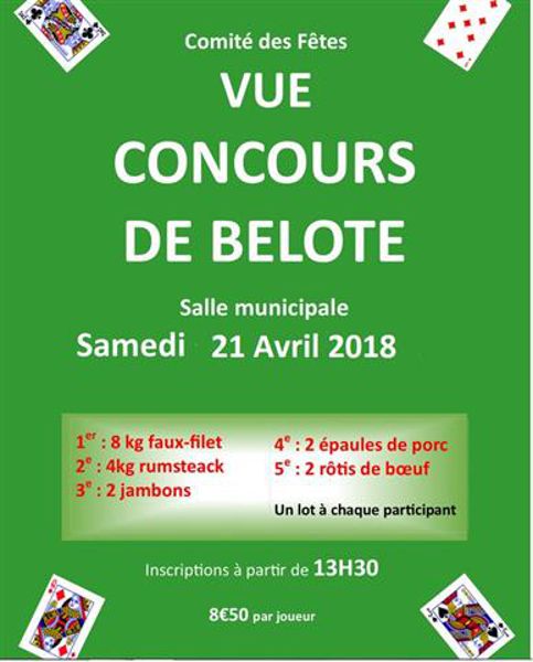 Concours de belote