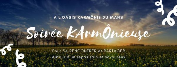 Soirée KarmÔnieuse - Le Mans