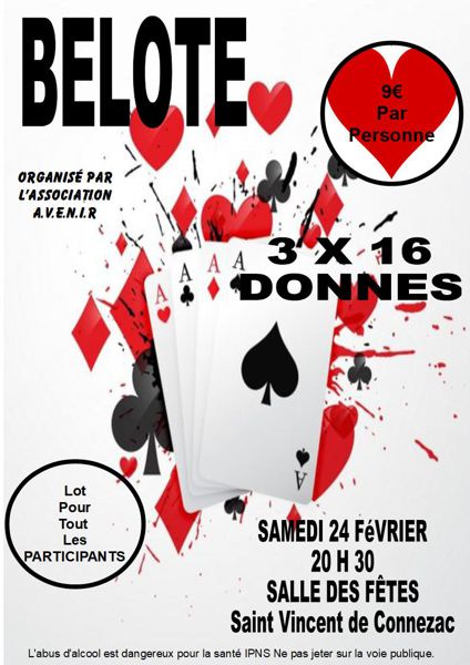 CONCOURS DE BELOTE