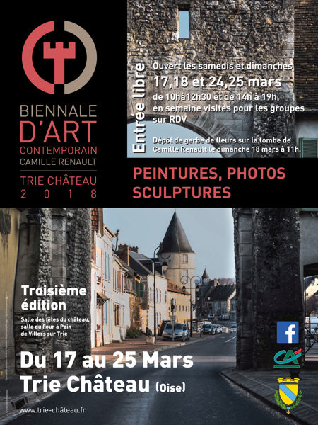 Biennale d’Art contemporain Camille Renault 2018 Trie-Château
