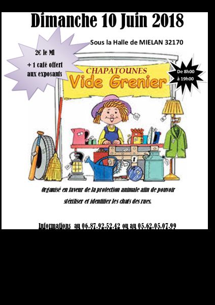 Vide Grenier Chapatounes