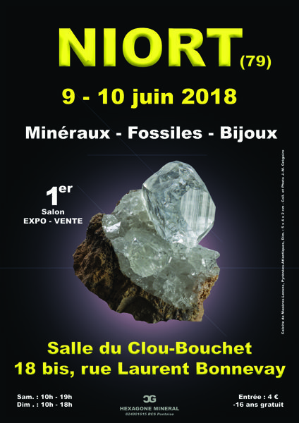 1er SALON MINERAUX FOSSILES BIJOUX