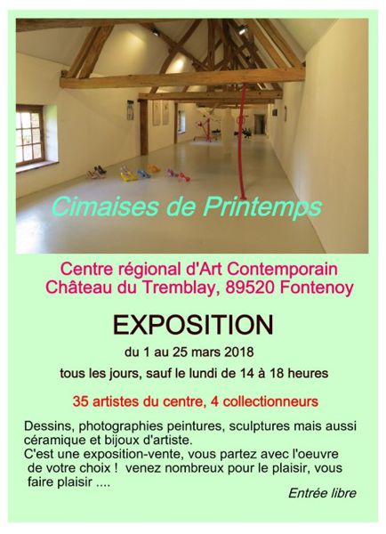 CIMAISES de PRINTEMPS Exposition au CRAC