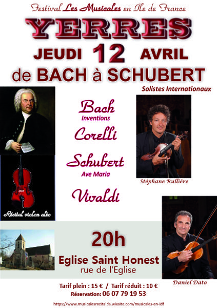 de Bach à Schubert