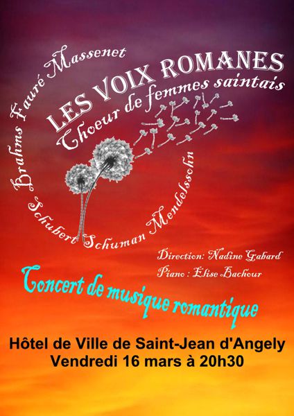 Concert de musique romantique