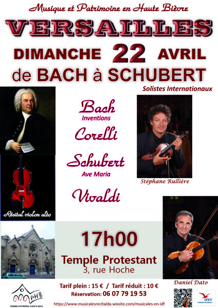 de Bach à Schubert