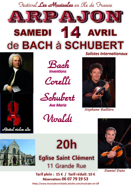 de Bach à Schubert