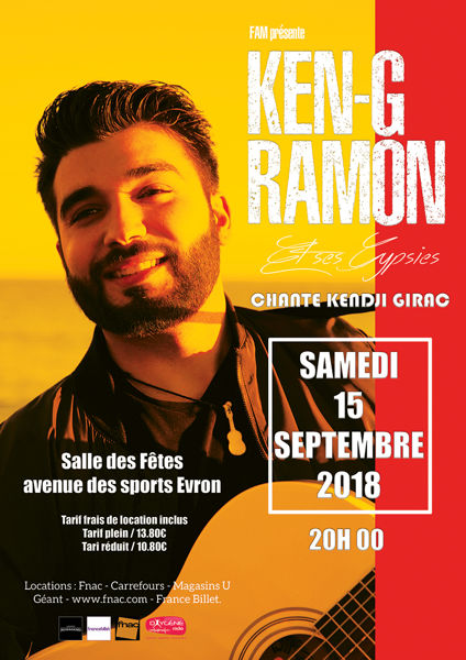 Concert KEN-G RAMON ( tribute kenji girac )