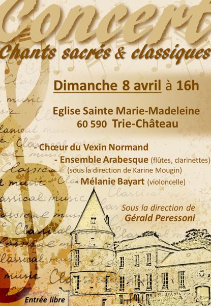 Concert Chants sacrés et classiques