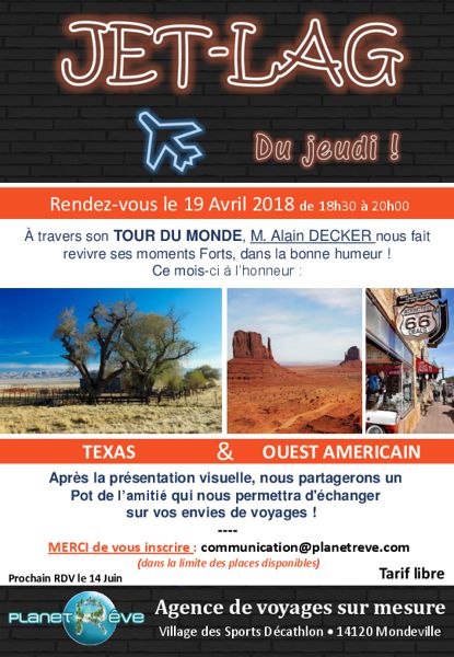 Embarquement imminent : Destination Texas & Ouest Americain