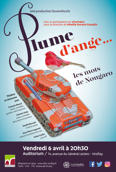 Plume d'ange, les mots de Nougaro