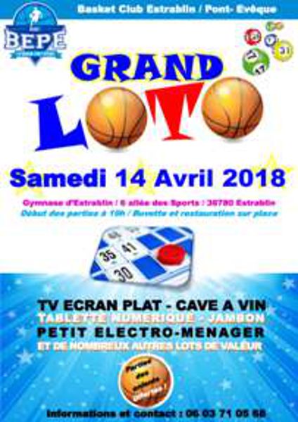 GRAND LOTO BASKET ESTRABLIN PONT-EVÊQUE