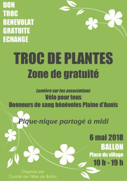 Troc de plantes