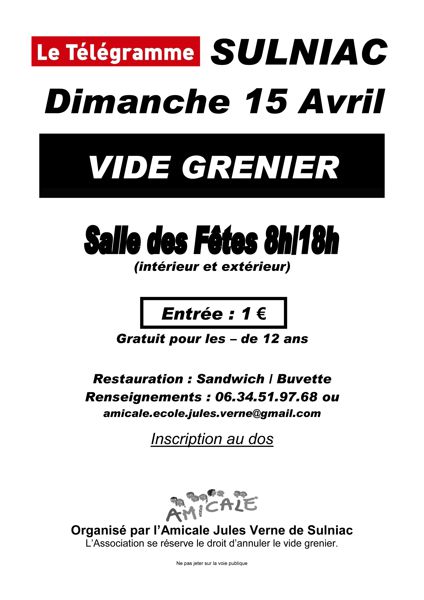 Vide Grenier SULNIAC