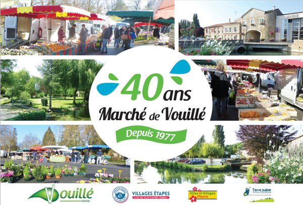 Le marché de Vouillé fête ses 40 ans !