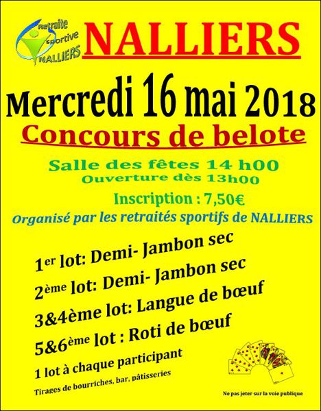 Concours de belote