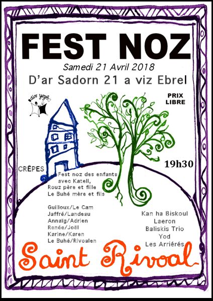 Fest Noz de l'école publique bilingue de Saint-Rivoal