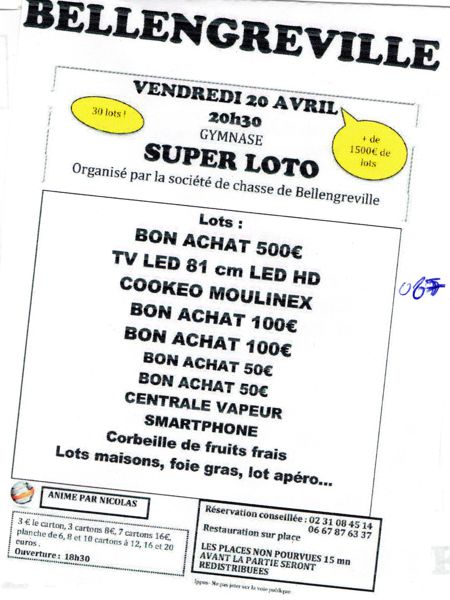 super loto des chasseurs