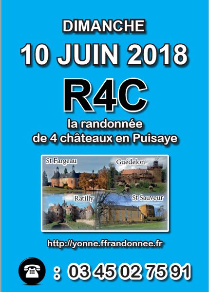 La Randonnée des 4 Châteaux en Puisaye