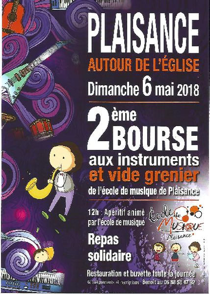 BOURSE AUX INSTRUMENTS DE MUSIQUE & VIDE GRENIER