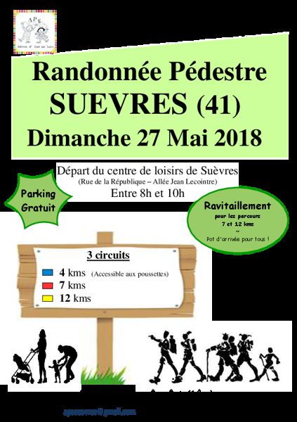 RANDONNEE PEDESTRE DE SUEVRES - 27mai2018