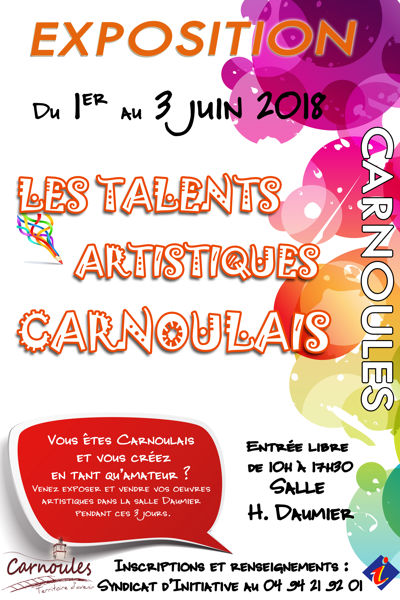 Exposition talents amateurs Carnoulais