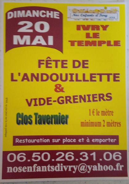 Fête de l'andouillette et Vide grenier