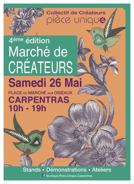 4ème Marché de Créateurs à Carpentras