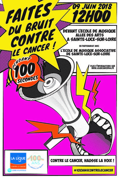 FAITES DU BRUIT CONTRE LE CANCER !