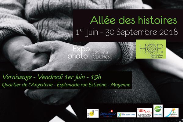 Allée des histoires - Exposition de photographies - Vernissage