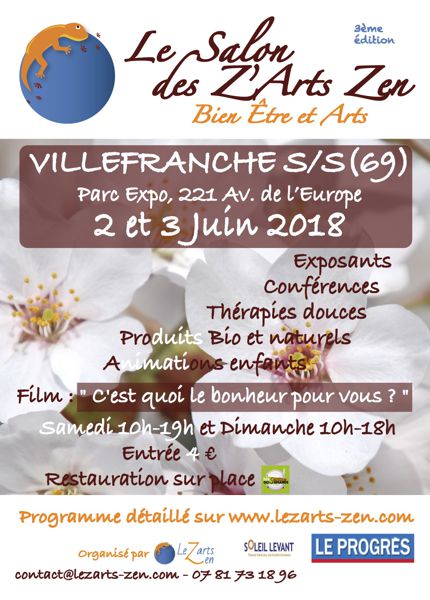 Salon Z'Arts Zen Villefranche sur Saône (69)