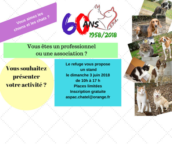 60ème anniversaire du refuge