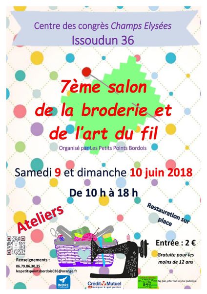 7ème salon de la Broderie et de l'art du fil