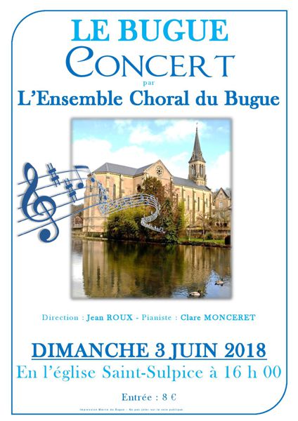 Concert de l'Ensemble choral du Bugue